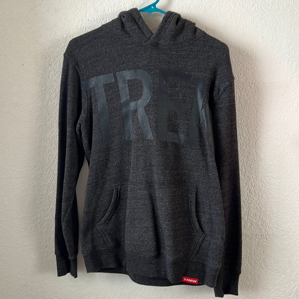 Trek Bicycle Pullover Hoodie Charcoal Men’s S